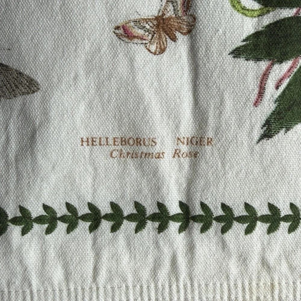 Portmeirion Botanic Garden Helleborus Niger Christmas Rose Placemats Set 4 12x18